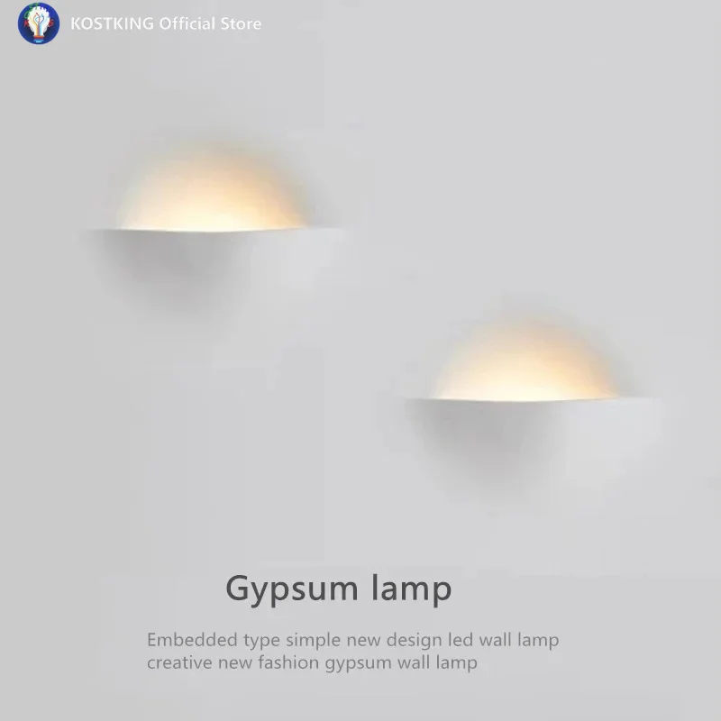 Gypsum Lamp Creativ…