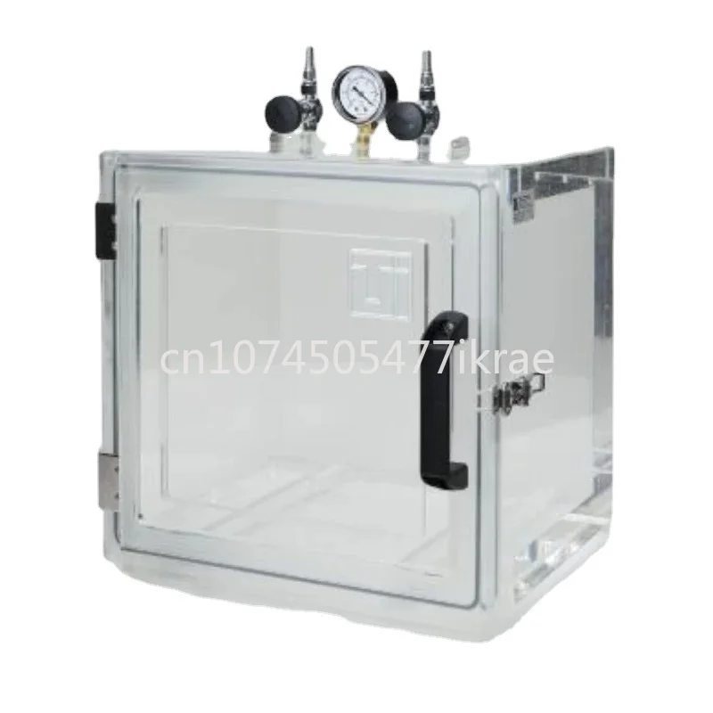 

Vacuum Desiccator Cabinet Vacuum Chamber with Front Swing Door for Degassing Small Parts and Liquids