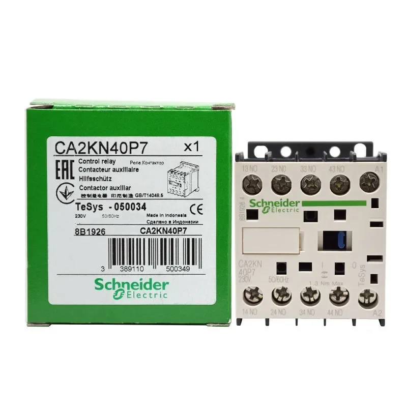 

Schneider TeSys K Control relays CA2KN40 CA2KN40B7 CA2KN40E7 CA2KN40F7 CA2KN40M7 CA2KN40P7 CA2KN40U7 CA2KN40V7 CA2KN40BD