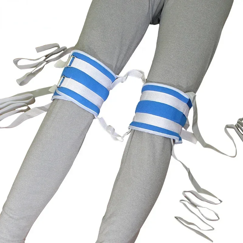 Bedridden Elderly Patient Upper Lower Limb Hand Foot Tie Down Waist Belt Comfortable Wrist Fixator Medical Limbs Restraint Strap