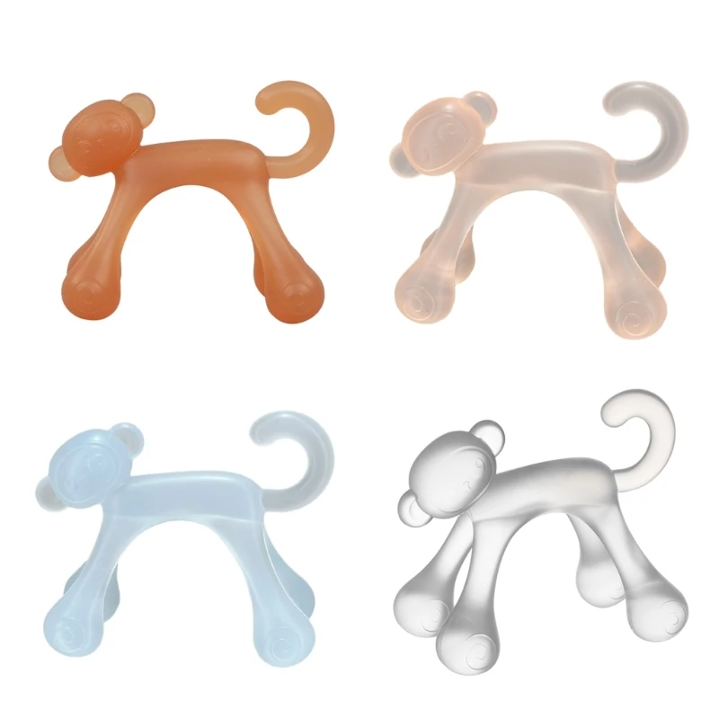 

Teething Toy Rubber Teether Silicone Teething Toy Designed for Comfort Gift