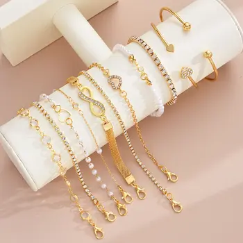 8 best sales Pulseiras de cristal em atacado - №6