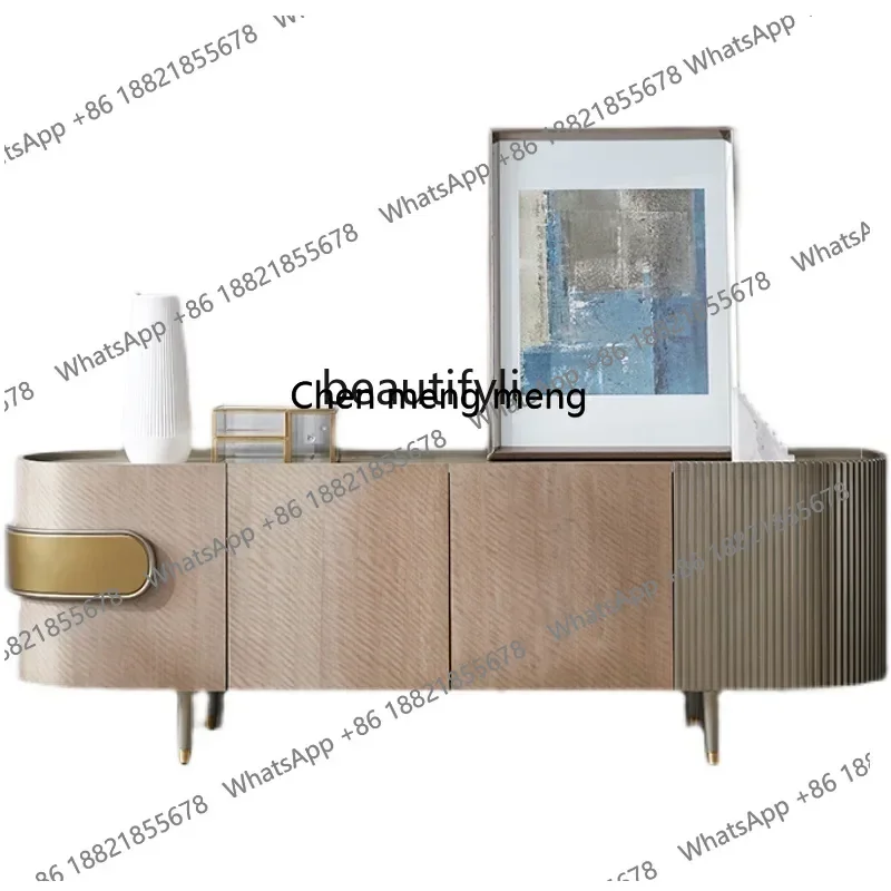 

Американский свет, роскошный современный ТВ-шкаф, современный простой ветровой шкаф для хранения вещей, минималистичная мебель, европейский напольный шкаф