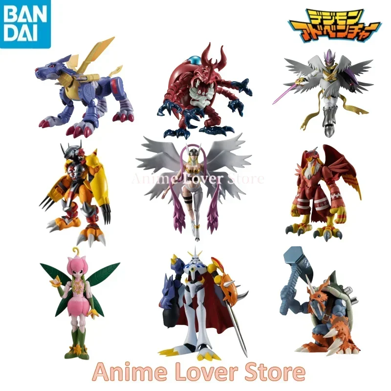 IN STOCK Bandai Digimon Adventure War Greymon Zudomon Angemon Angewomon Metal Garurumon Lilimon Box Eggs SHODO Toy for Kids Gift