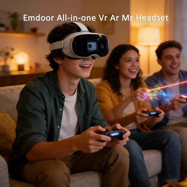 3881-be131a.jpg All-in-One 4K 72Hz/90Hz 6DoF 105° FOV Spatial 4 Glasses VR AR & MR Device With 3D Video Glasses