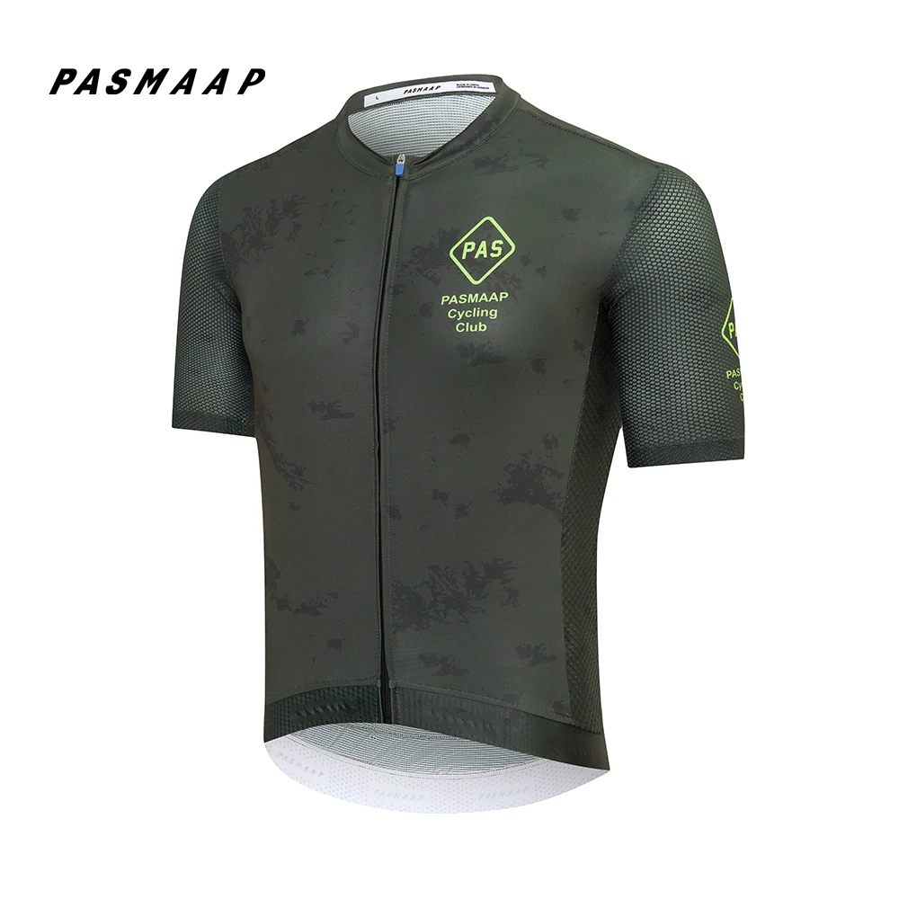 PASMAAP Midsummer Cycling Jersey MTB Road Bicycle Shirt High Quality Pro Team Short Sleeve Bike Clothes Maillot Ciclismo Hombre