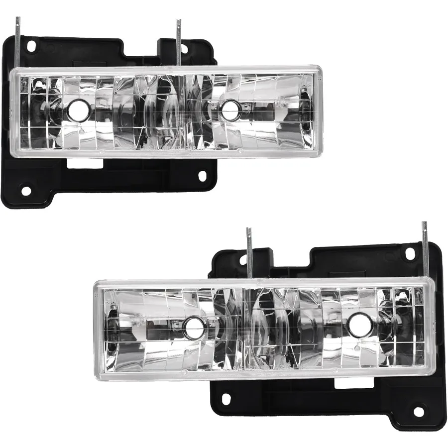 

Headlight Assembly Replacement for 19881999 Chevy C K 1500 2500 3500 Silverado with Enhanced Brightness and Durable Design Repl