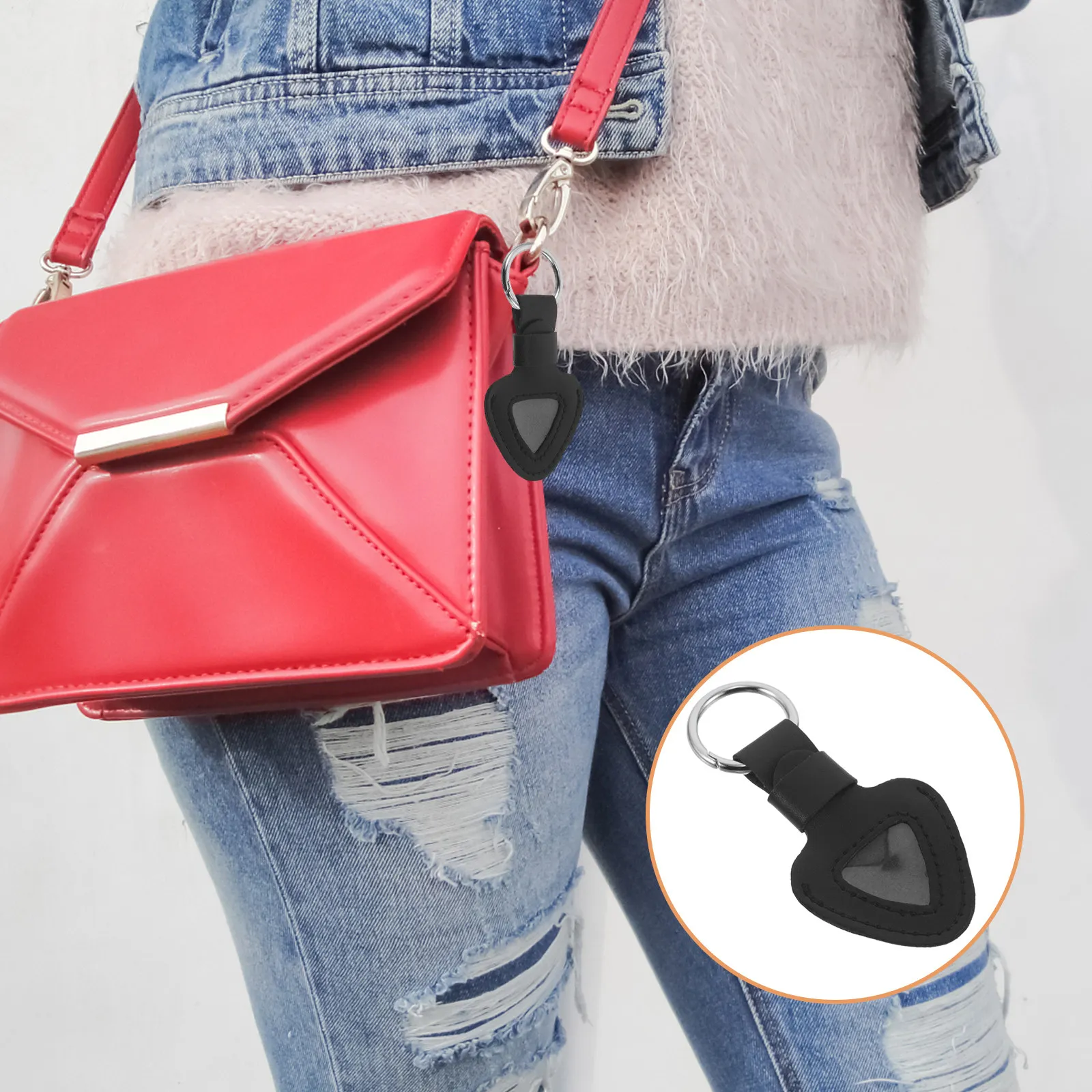 Plectrum Case for Guitar Slim Portable Water-Resistant Exterior with Elastic Retention Bands Keeps Picks Safely Stored