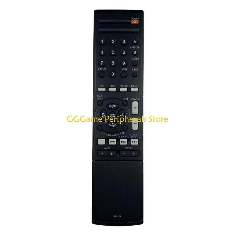 

U55B Intelligent Remote Controller Rapid Battery Swap Ergonomic Comfortable and Clear Button for RC157 AVs Surround Receiver