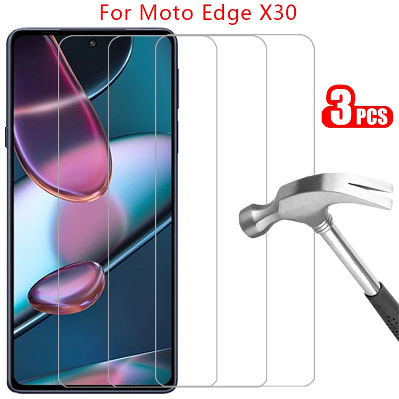 phone case for motorola moto edge x30 tempered glass screen protector on edgex30 x 30 30x back cover 360 cas motorol mot mto ege