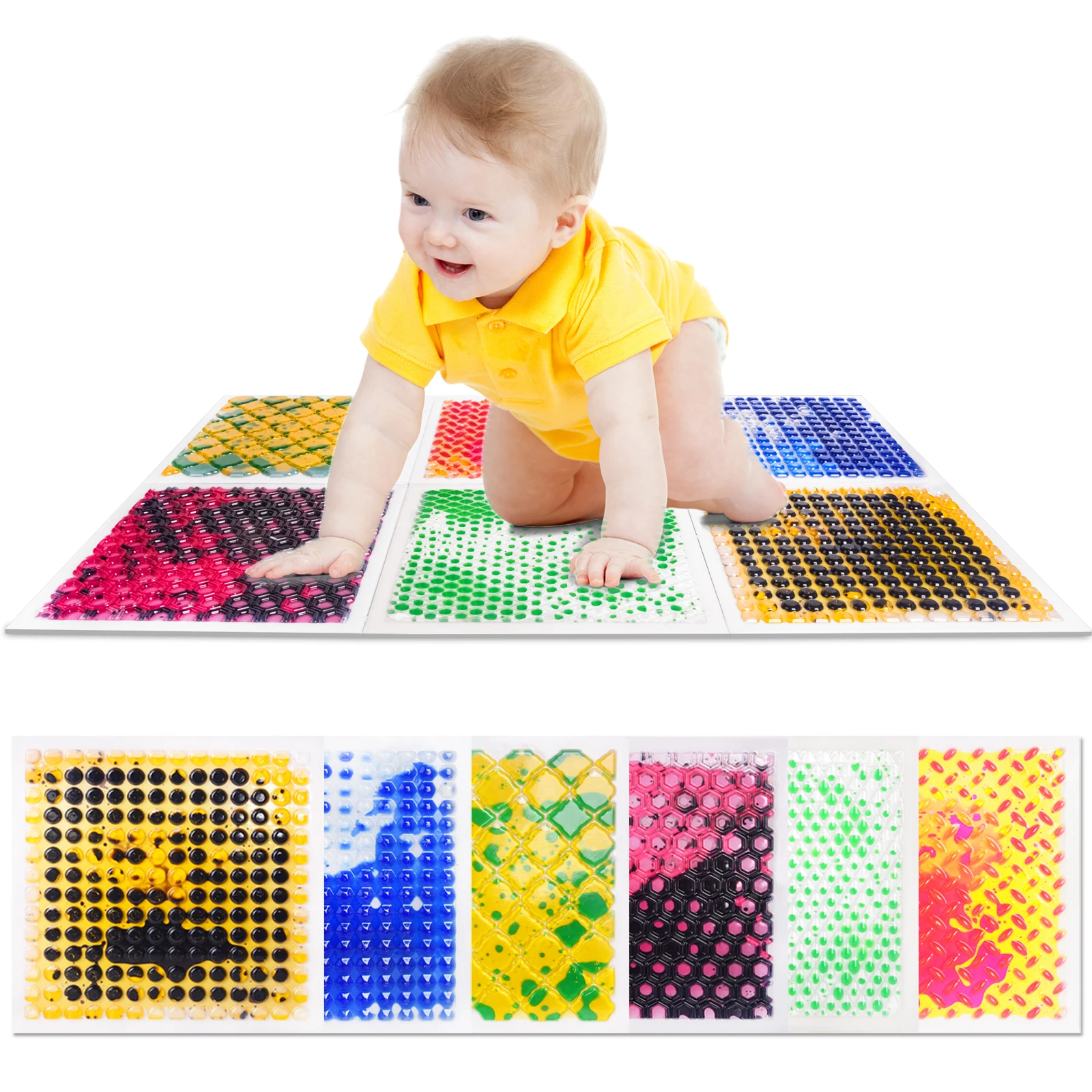 

Interactive Joy Premium Quality Liquid Sensory Floor Tile Playroom Sensory Floor Tile Textured Floor Tiles Sensory