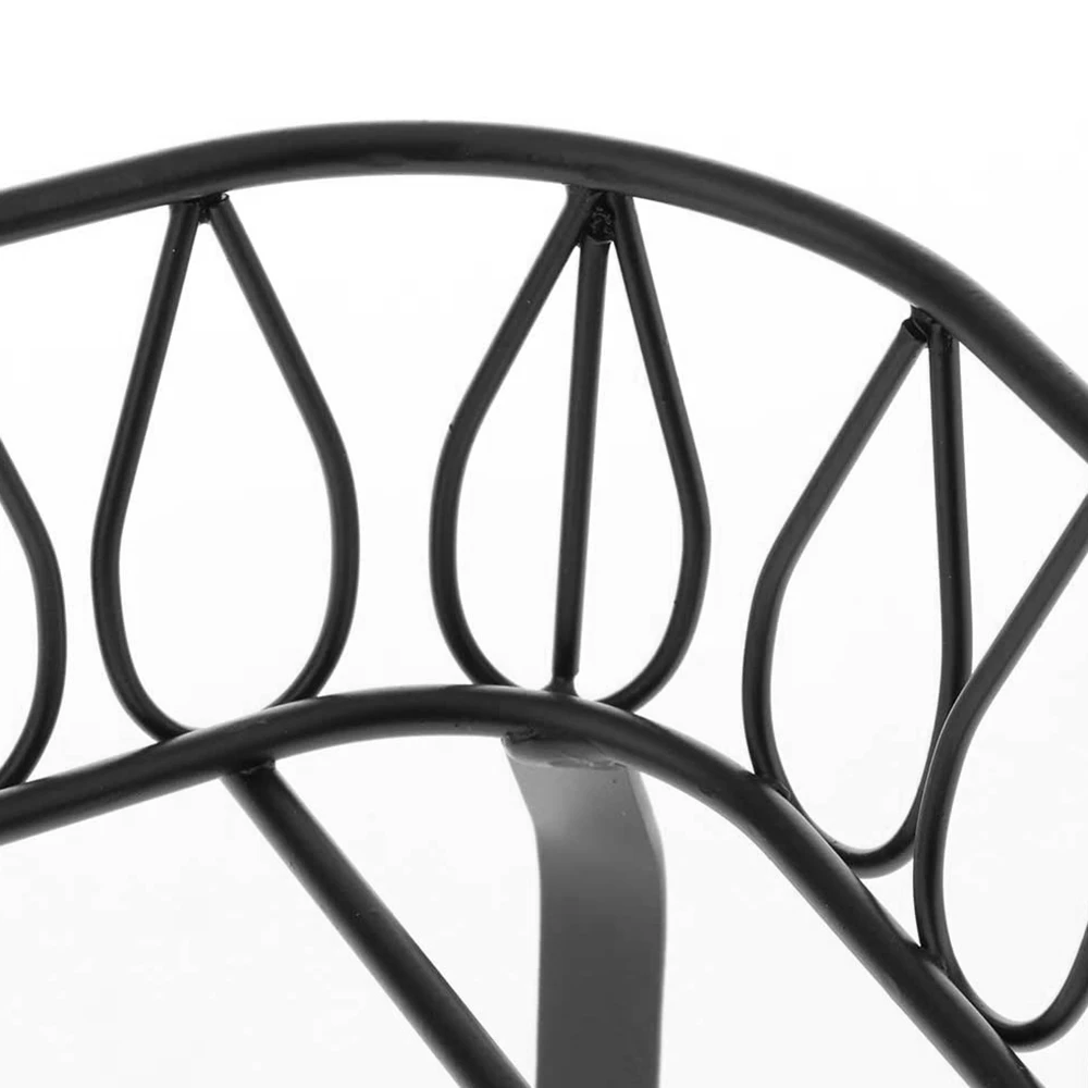 

ABLK Metal Iron Drink Dispenser Stand Basket Party Juice Tea Bucket Holder Stand For Pub Bar Cafe Juice Tea Wine Beer