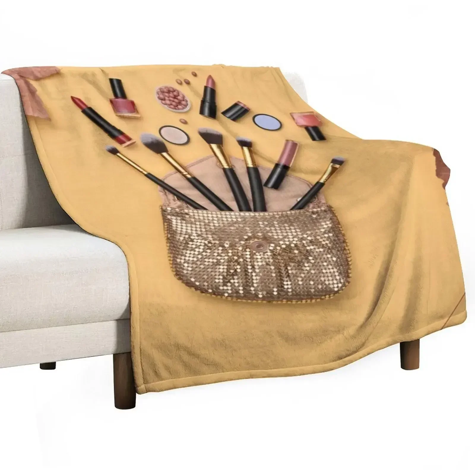 

Make-up Throw Blanket Decorative Soft Throw Blanket for Couch Sofa