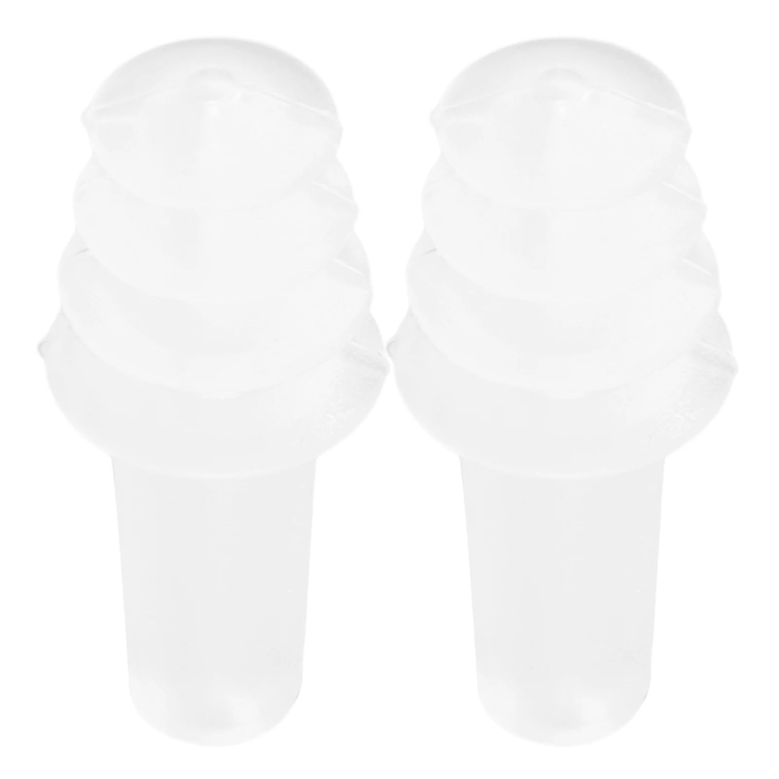 

1 Pair Reusable Concert Ear Plugs Noise Reduction Silicone Ear Protection Plugs For Sleeping Music Festivals Swimming Bath