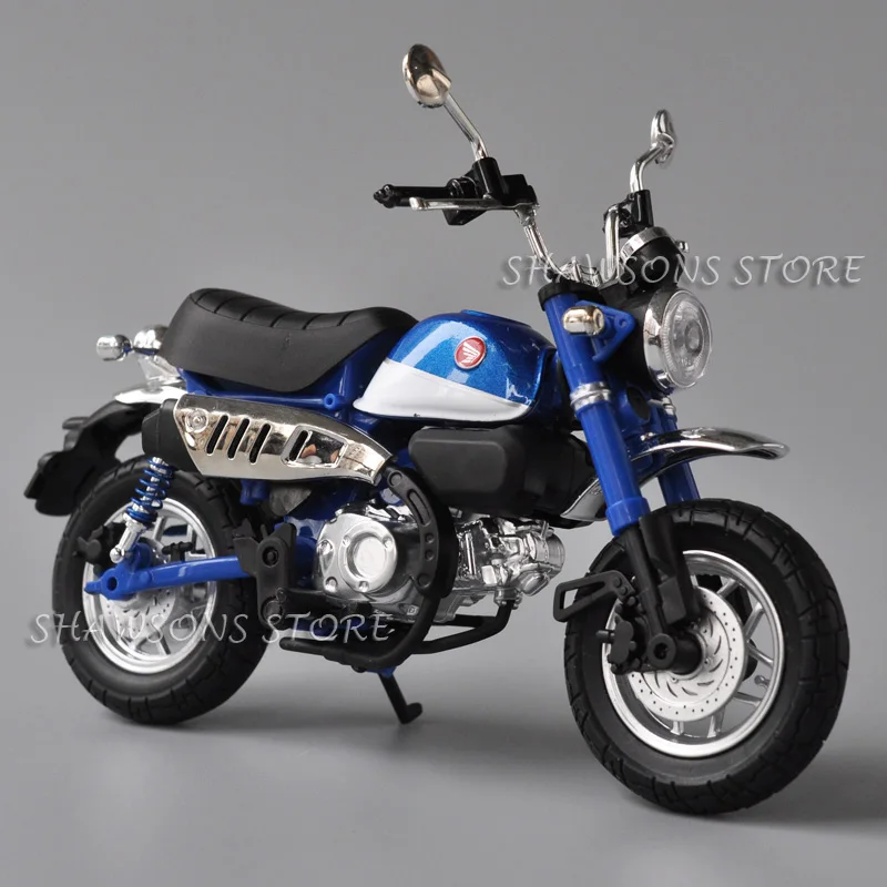 1:12 Scale Diecast Model Motorcycle Toys Monkey125 Mini Bike Miniature Replica