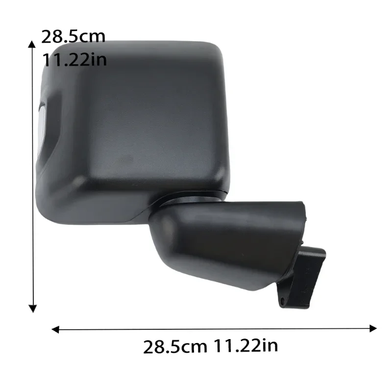 7/8 Wires For Jeep Wrangler JL Gladiator JT 2018-2025 With Heated Rearview Mirror Car Accessories Side Rearview Mirror Assembly