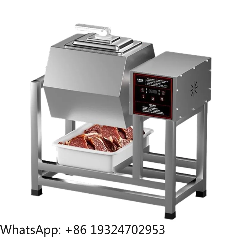 Commercial Grade Meat Tumbling Mixing Machine Vacuum for Beef Chicken Poultry Processing and Flavor Enhancement