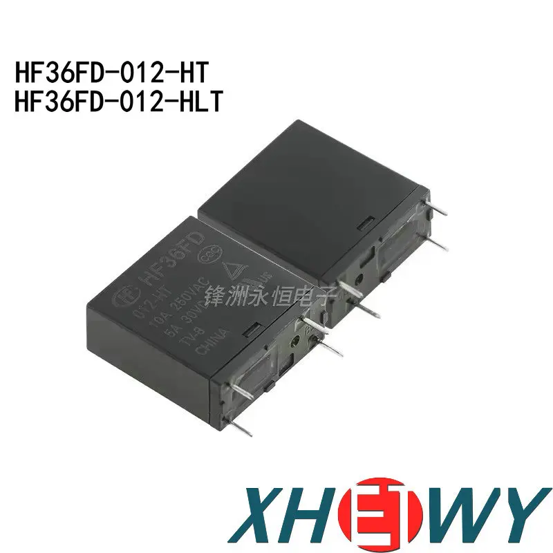 HF36FD-012-HT HF36FD-012-HLT 10A 4-pin group normally open relay HF36FD-012 HF36FD 12vdc
