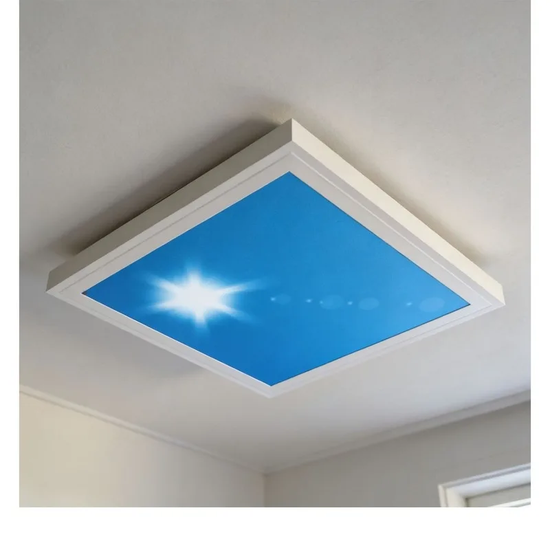 Modern Acrylic Ultra Thin Surface Mounted LED Skylight Ceiling Light Kitchen Bathroom Office Home Decor Novelty New Energy view 5