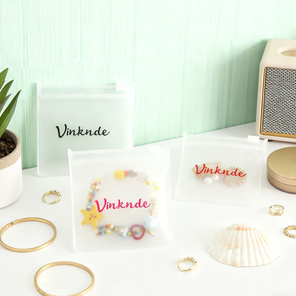 

50/100 шт., ювелирные изделия с логотипом, сумка на молнии, матовый EVA, ПВХ, пластиковые серьги, браслет, кулон, кольца, косметический органайзер, сумка, карман