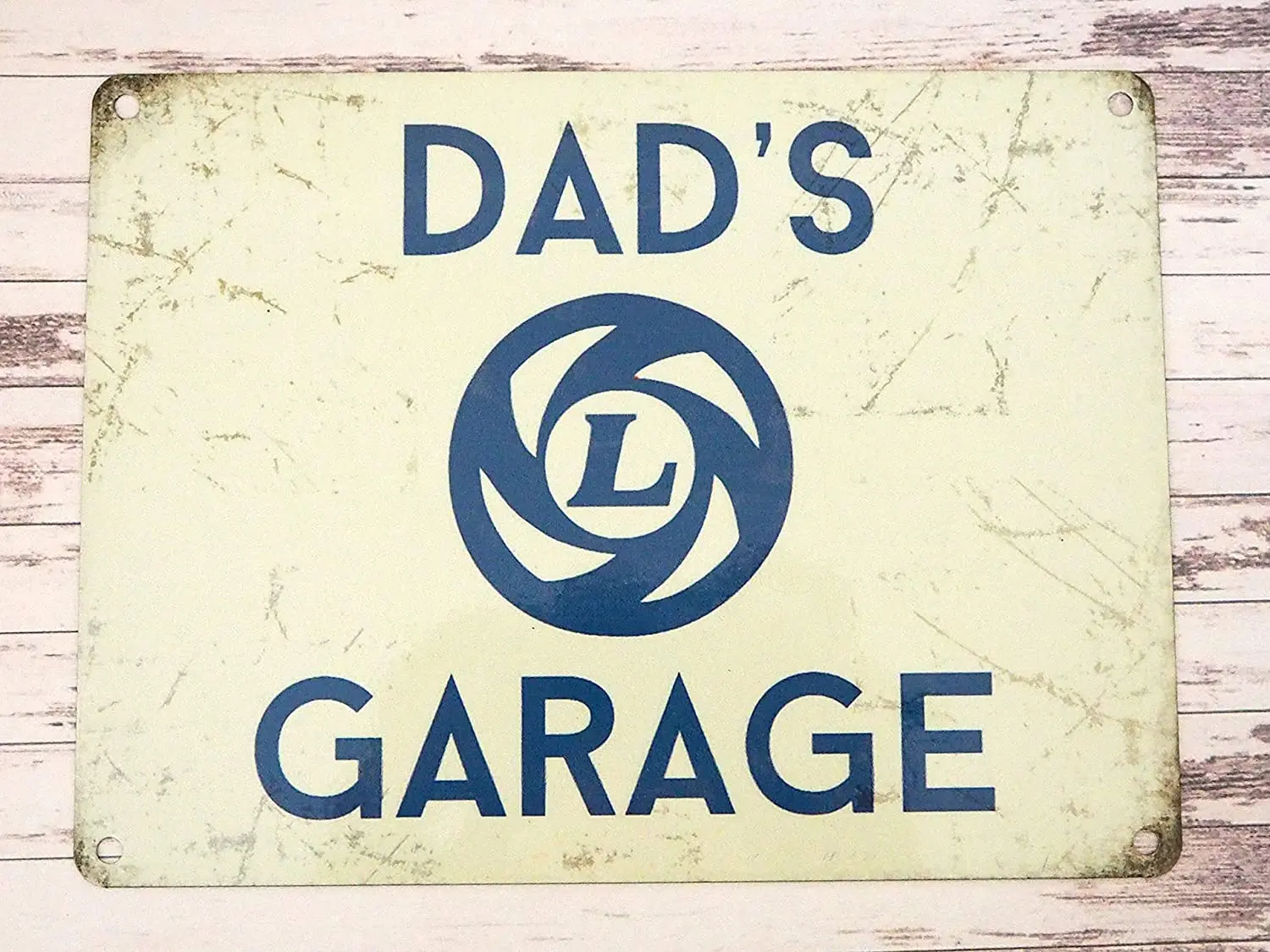 Metal wall sign 30X20cm Dad's British Leyland Garage Retro Style Small Tin Sign - BMC Austin MG Jaguar Mini Morris Rover