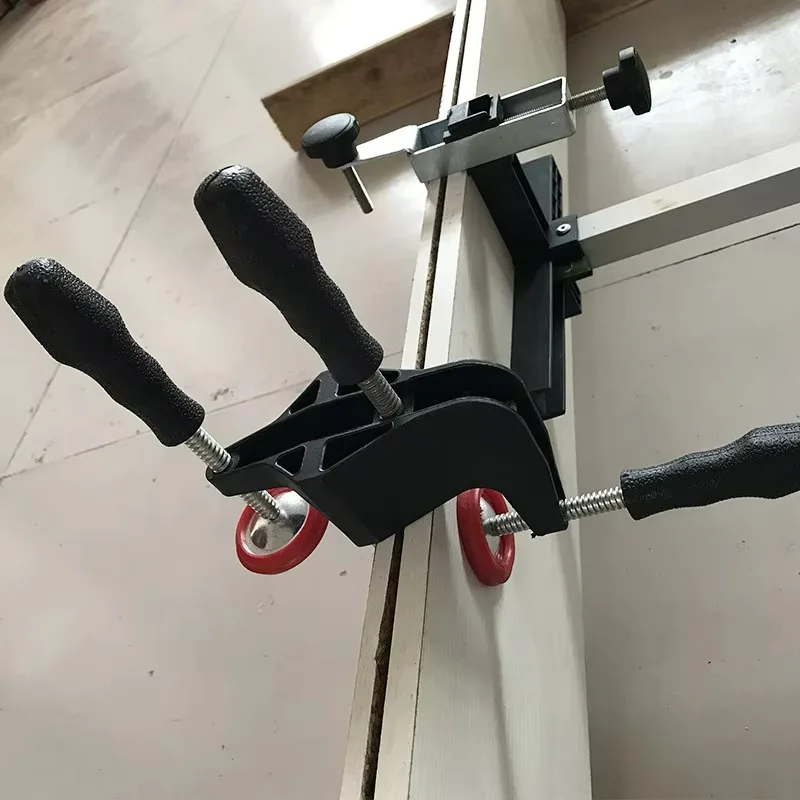 

Локатор-джиг Деревообрабатывающий комплект Ручка двери шкафа Вспомогательный столярный инструмент Вспомогательные инструменты для установки деревянных дверей