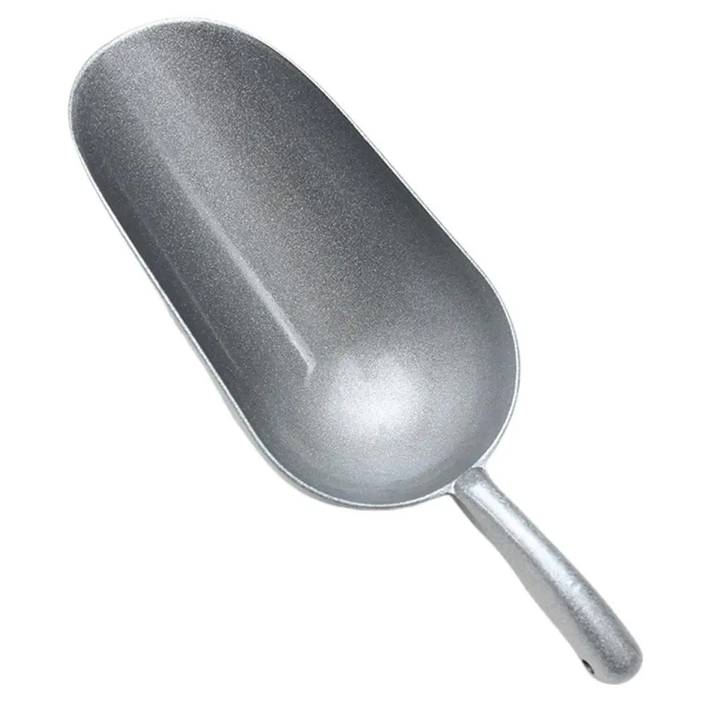 

Zinc Alloy Food Shovel Kitchen Tool for Rice Nuts Flour Multipurpose Scoop Anti Rust Comfortable Handle