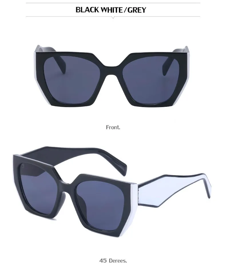 Mode Cat Eye Sonnenbrille Frauen 2025, Luxus Marke Design Vintage Quadrat Punk Sonnenbrille Für Damen Shades Retro Brillen UV400 – Detail 18