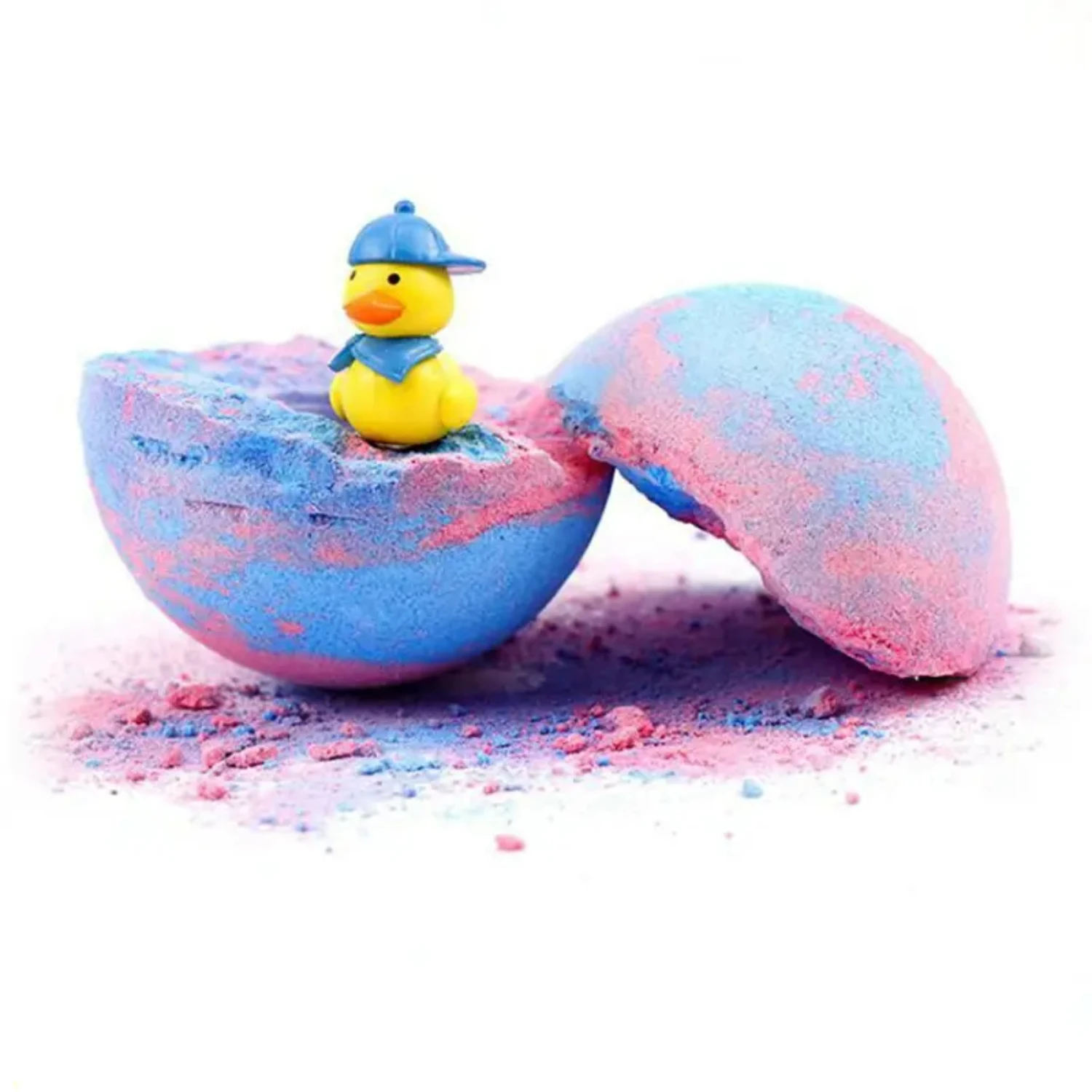 Luxurious Ultimate Relaxation: Colorful, Soothing Bath Experience with 1pc Bath Salt Ball for Children - Blind Box Toy Surprise!