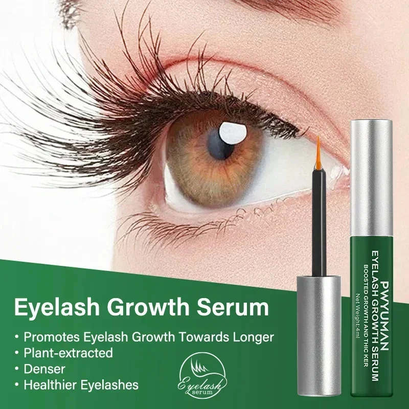 Soro de crescimento rápido dos cílios, Natural Sobrancelha Enhancer, mais completo, Cílios mais grossos, Produtos de tratamento, Maquiagem Eye Care, 7 Dias