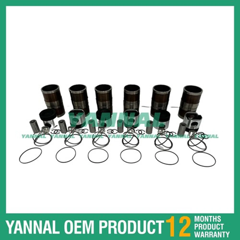 

New QSL9 Rebuild Overhaul Kit For Cummins QSL9 Excavator Engine Spare Parts