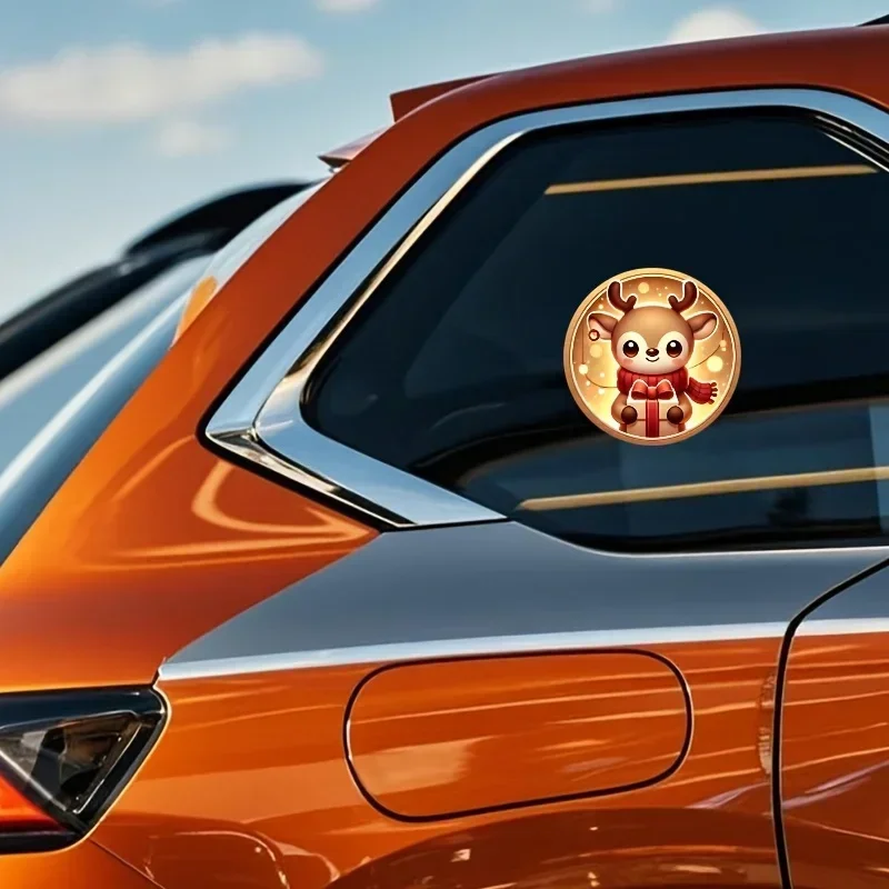 "Cute Reindeer With…