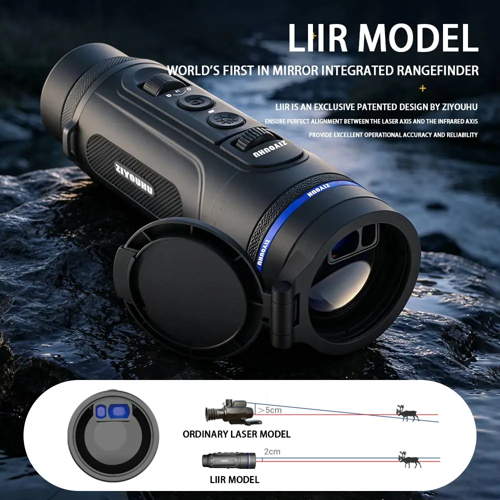 ZIYUHU AQL650 Series Handheld Thermal Imager Portable Single Tube Outdoor Search And Patrol Ranging Detector
