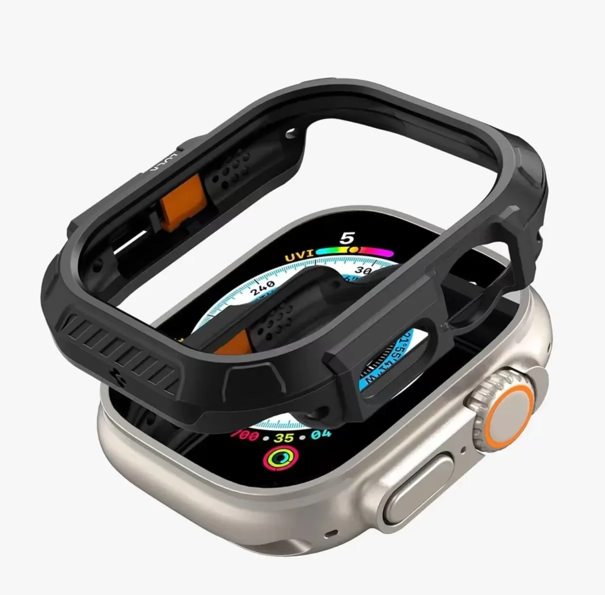 غطاء لساعة أبل ، 49 ، 45 ، 44 ، 41 ، 41 ، 40 ، iWatch Ultra 2 ، إكسسوارات ، واقي ، 1 ، 2 ، السلسلة 8 ، 7 ، 6 ، 5