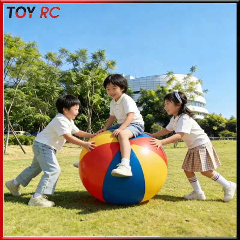 

Надувной гигантский мяч-сэндбол для тимбилдинга, мега-мяч для детского сада, для взаимодействия родителей и детей, веселая спортивная игра