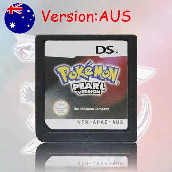 NDS Spielmodul Pokemon Schwarz Weiß Platin HeartGold SoulSilver USA EUR FRA ITA NOE AUS ESP Version für DS 2DS 3DS Konsole