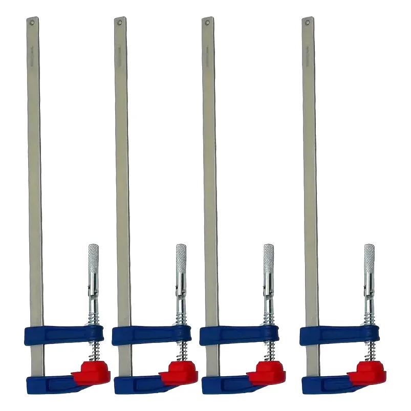 4pcs Wood Gluing Pipe Clamps set Fixture Quick Release Pipe Clamp English Wood Clamp for Woodworking Workbench tools