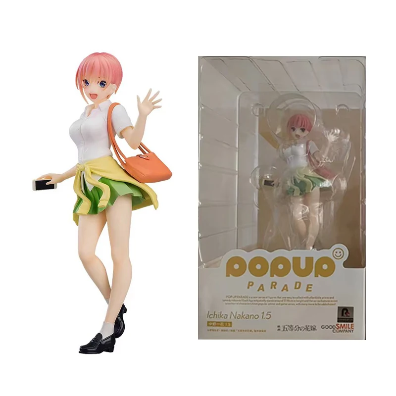 Good Smile Genuine POP UP PARADE The Quintessential Quintuplets Nakano Nino Miku Itsuki 1.5 Anime Action Figures Toys Kids Gift