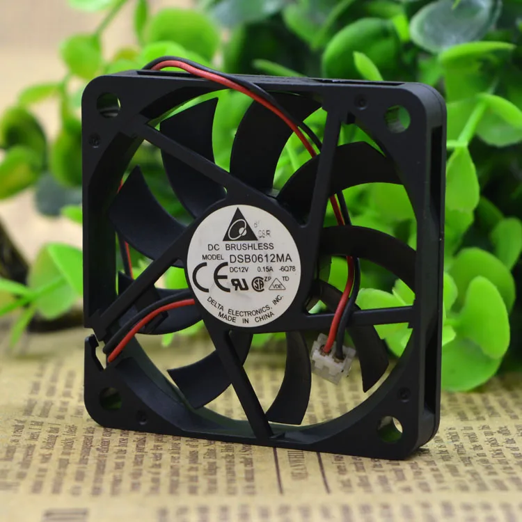 

6010 12V FAN DSB0612MA COMPUTER COOLING FAN 12V 0.15A 2WIRES 2PIN