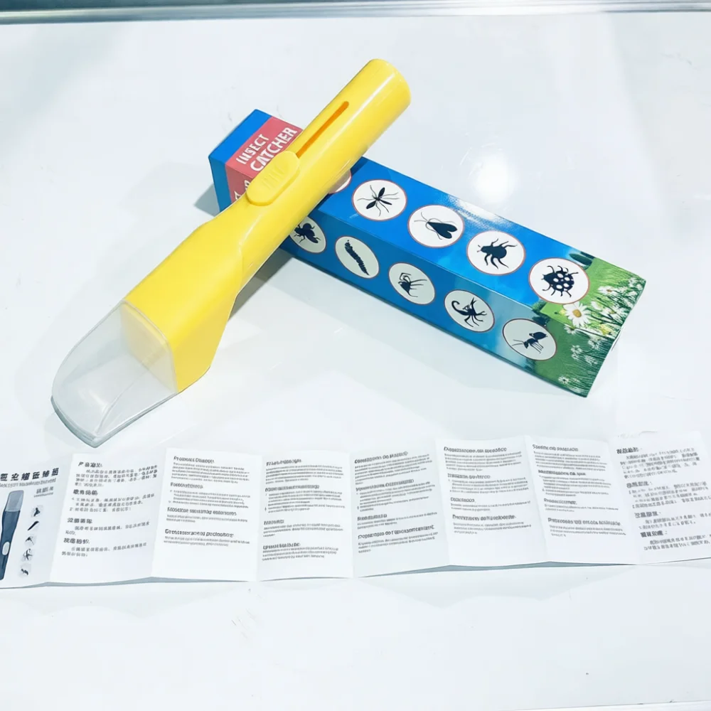 Handheld Bug Catcher Clip Tool For Safe Insect Capture Humane Spider Grabber For Kids Science Education Nature Supply
