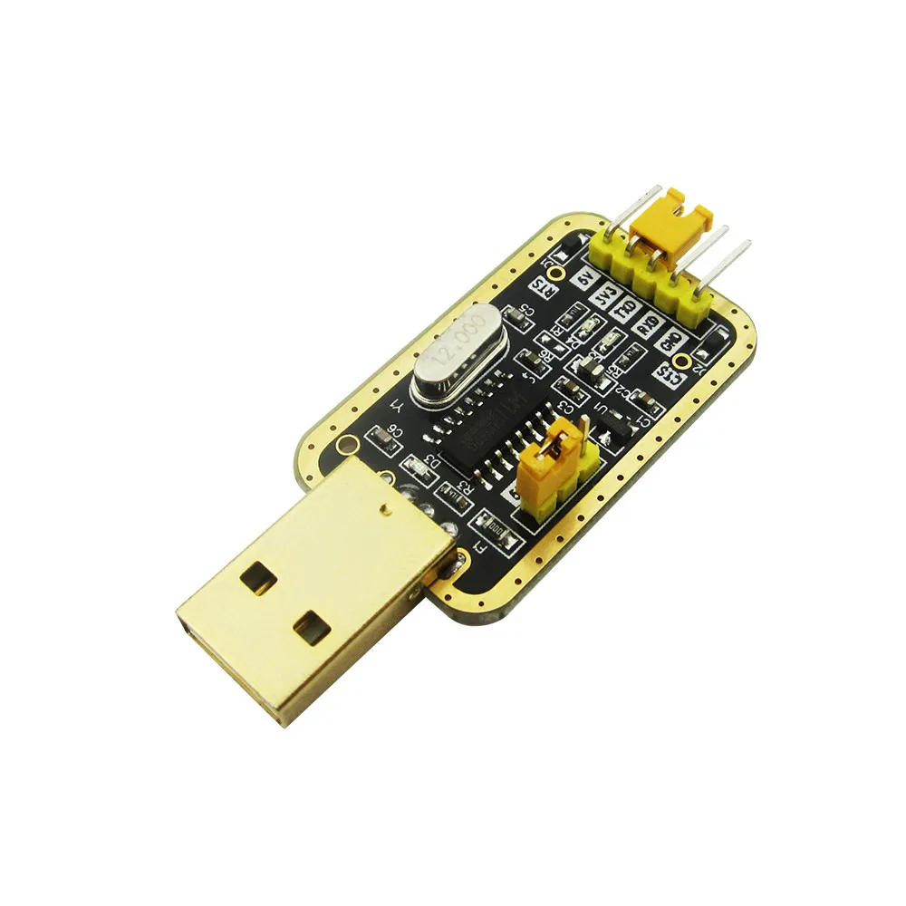 10pcs/lot CH340 module instead of PL2303 , CH340G RS232 to TTL module upgrade USB to serial port in nine Brush small plates