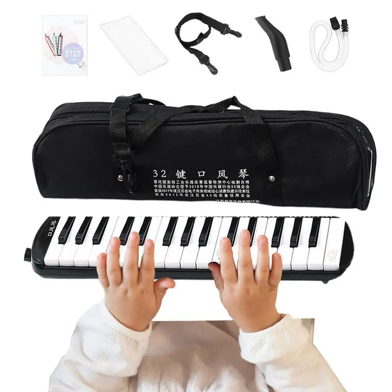 Melodica Musical Instruments Melodica Instrument Air Keyboard Piano 37/32 Key Keyboard Harmonium Instrument with Carrying Bag