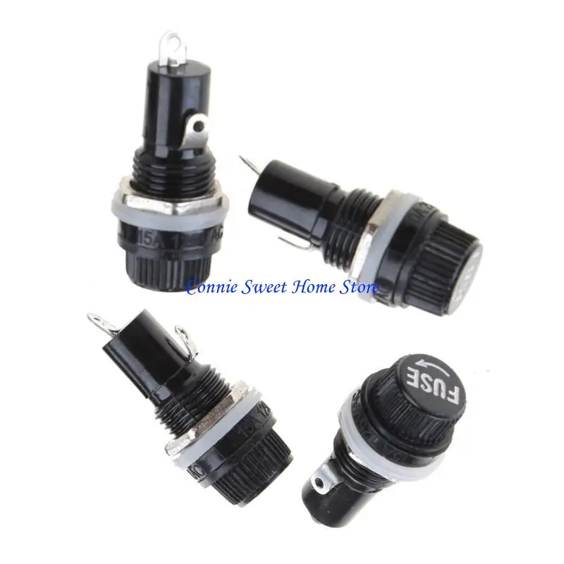 LXAF 10 PCS AC 250V 13A Pannello elettrico Montata 5x20mm Porta fusibile per Radio Auto ST