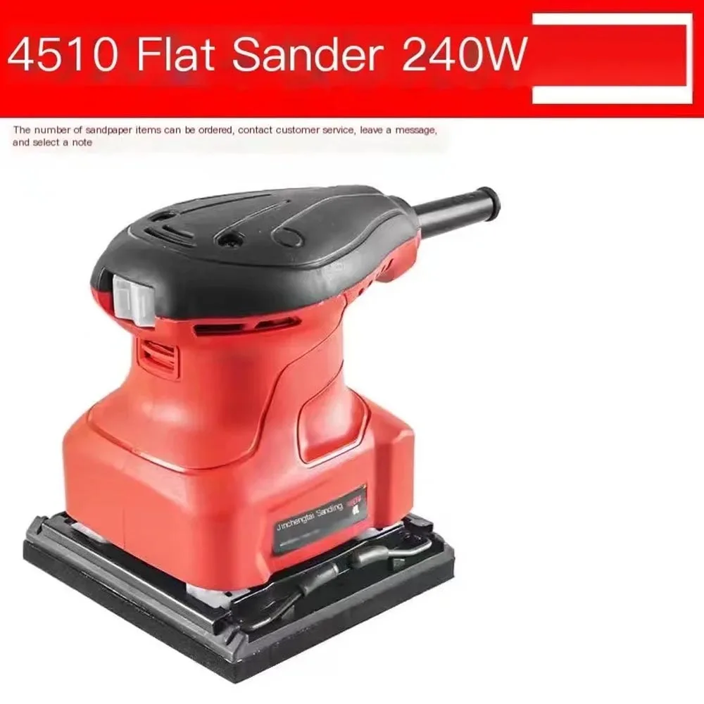 240W 390W Elektrische Schuurmachine Met 50 Stuks Schuurpapier 120V/240V Sterke Stofafzuiging polijstmachine Voor Thuis Diy Schuren Tool