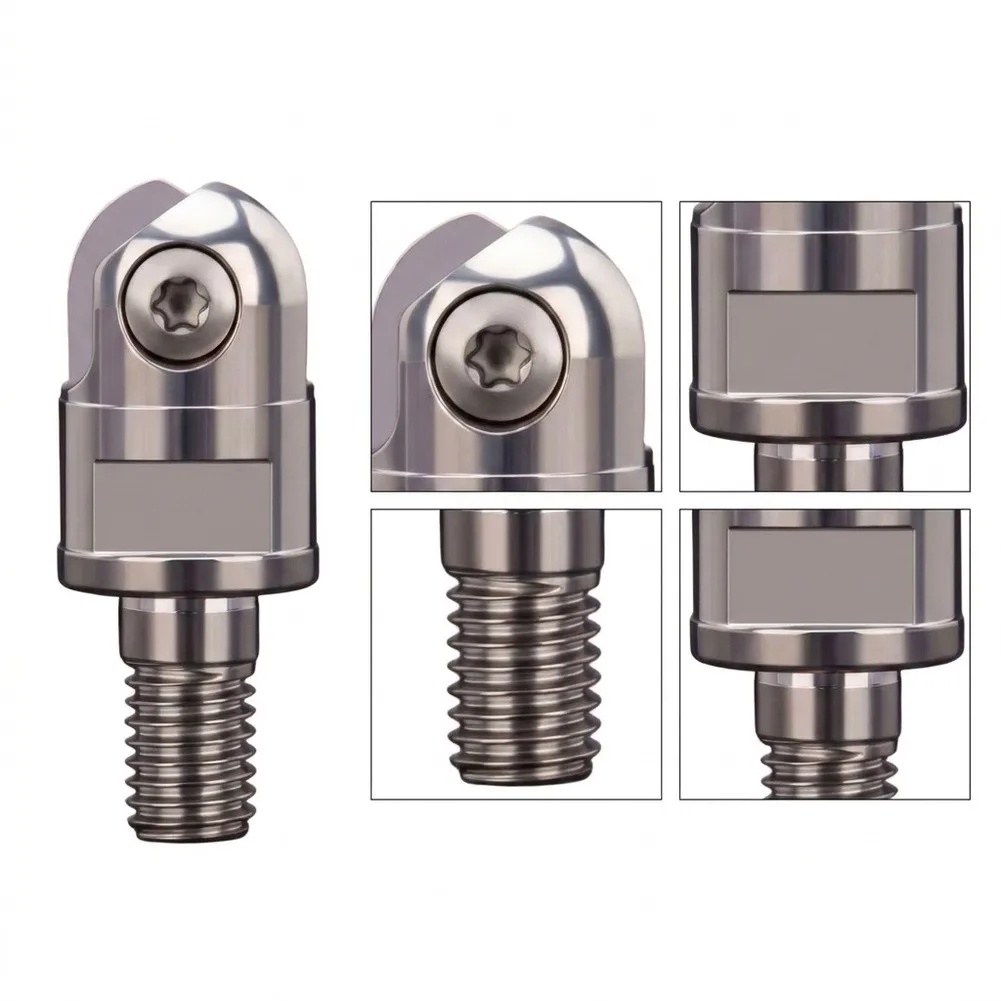 Modular Screw-On Ball Nose Milling Head ZDFG Series ABPF10-M5 for Reliable Performance in Production Environments