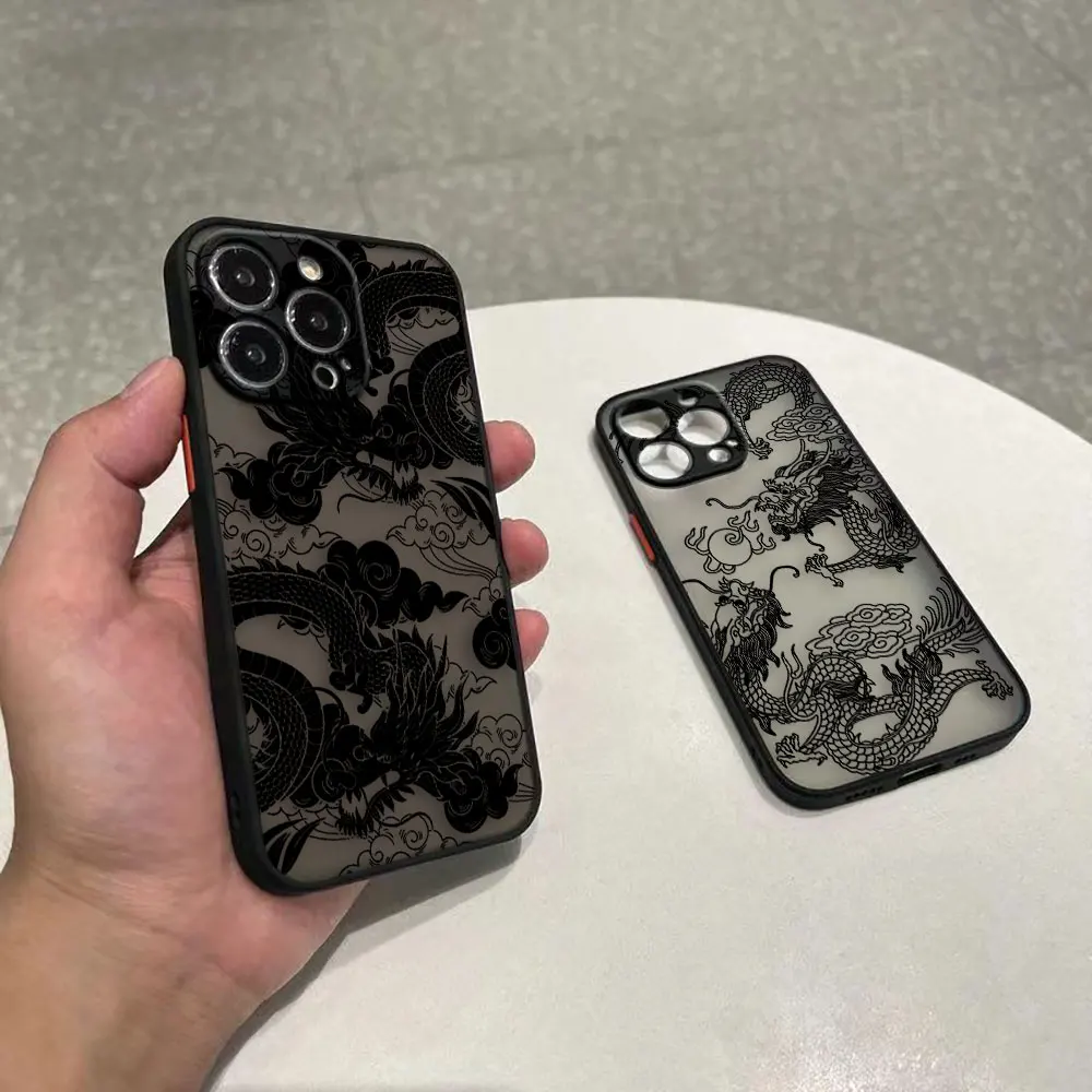 

Dragon Tiger Comic Matte Case For OPPO A98 A94 A93 A92 A91 A78 A76 A74 A73 A58 A57 A55 A54 A53 A38 A17 A16 A15 A9 Case Funda