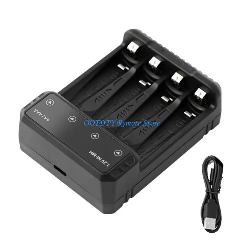 

DXAB Portable USB For 1.2V AA/3A Batteries With Overcharge Protections