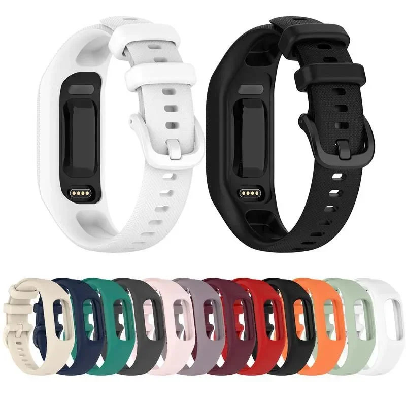 

Soft Silicone Strap For Garmin Vivosmart 5 Replacement Sports Wristband Bracelet For Garmin Smart 5 Smart Watch Correa