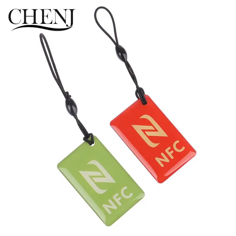 NFC adhesive dripping card NTAG213 Smart Card 148bytes For All NFC Enabled Phone Smart Business Card