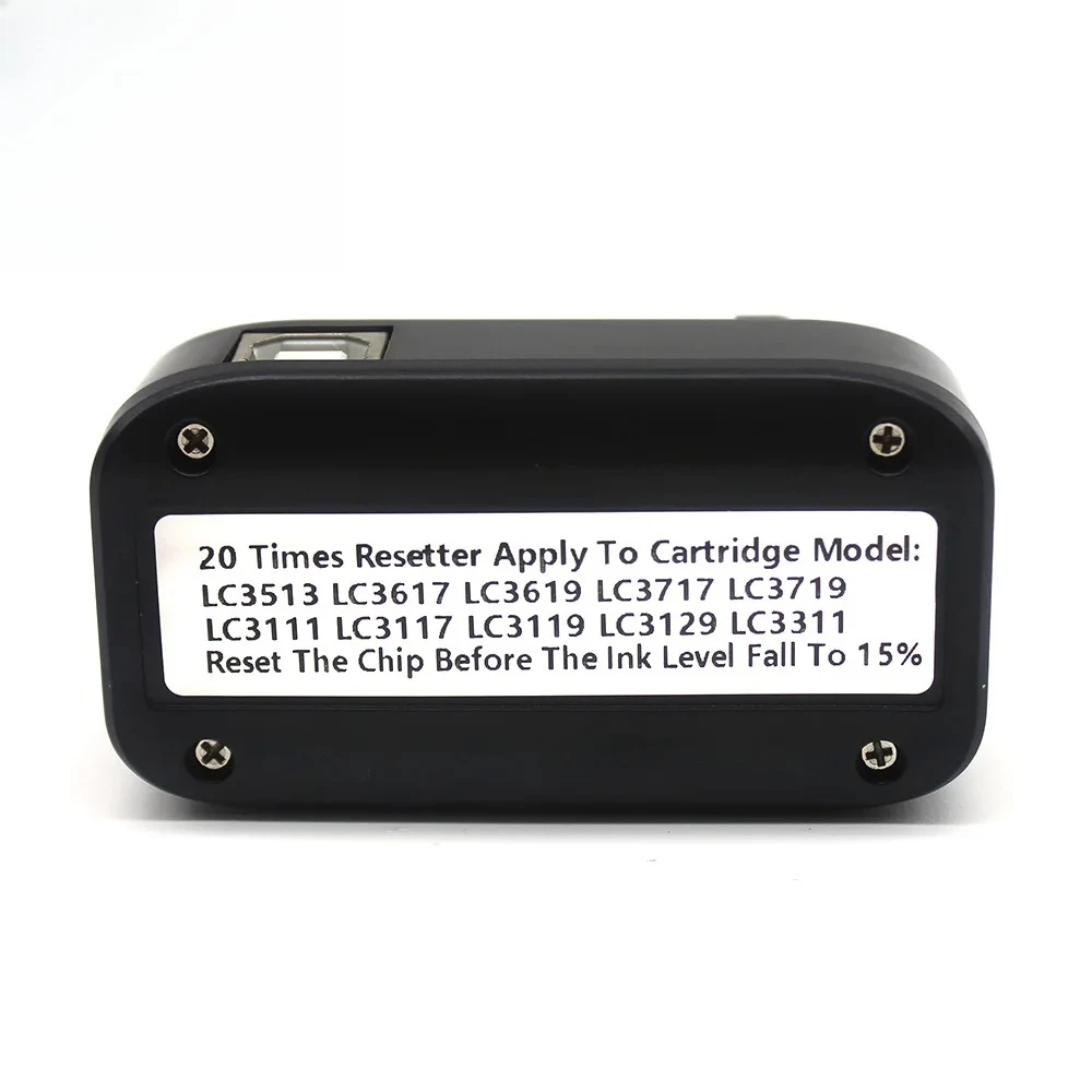 120 Times Chip Resetter for Brother LC3029 LC3017 LC3019 LC3217 LC3219 Ink Cartridge Chip Reset Tool Printer Accessories